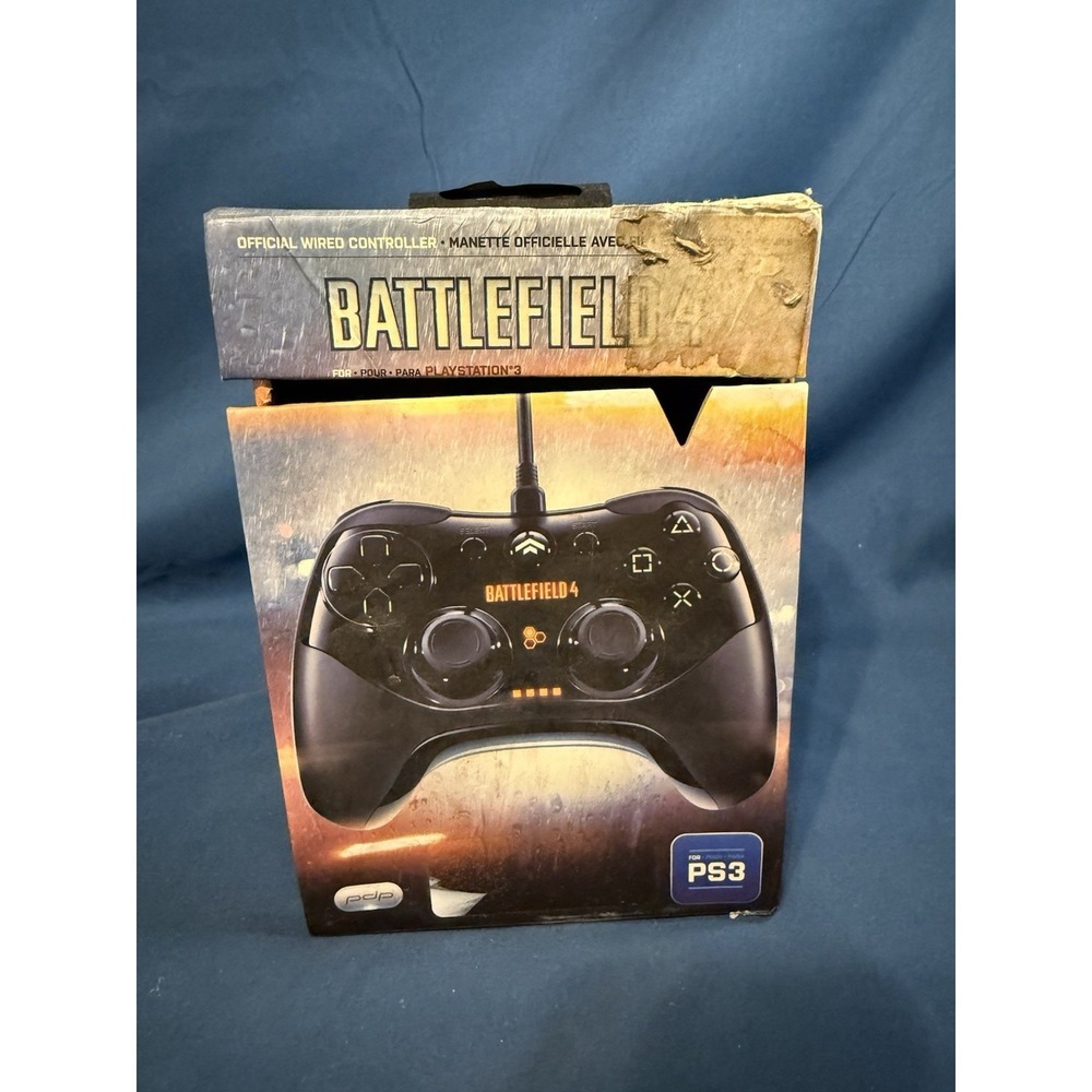 PDP Battlefield 4 Official  Wired‎ Controller Playstation 3 No Cord
